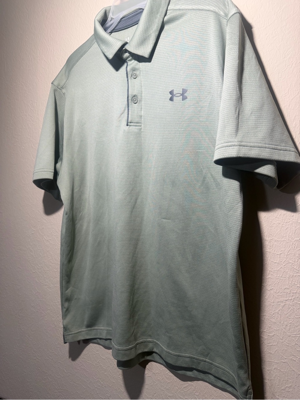 Under Armour Men’s Polo Shirt - Sage Green - Picture 3 of 5